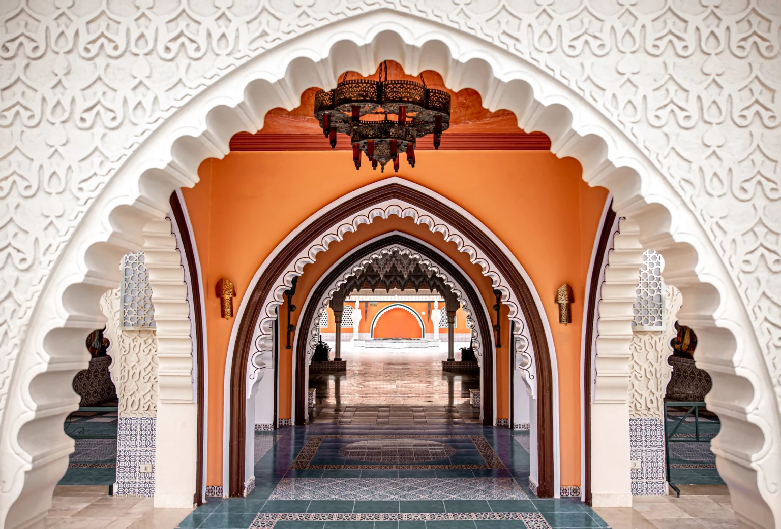 Pièce style oriental traditionnel